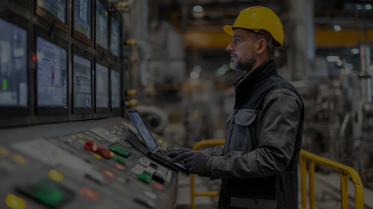 Ingénieurs au travail dans un bureau d'études industriel